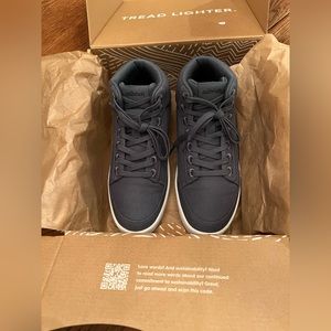 Allbirds Canvas Pacer Mids Calm Teal Women’s Size 7 EUC